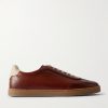Coda Di Rondine Leather Sneakers