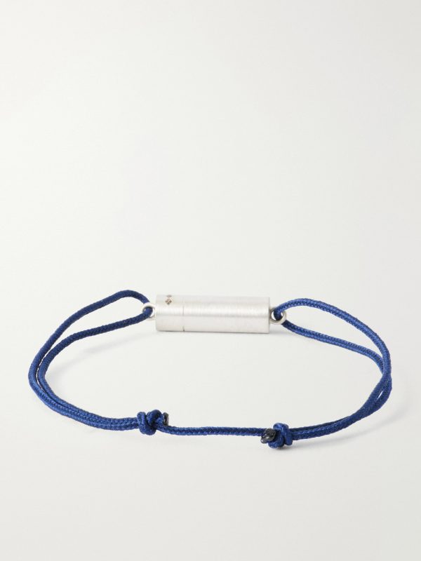 5G Sterling Silver Woven Bracelet - BK
