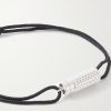5G Sterling Silver Cord Bracelet - CU 5G Sterling Silver Cord Bracelet - CU