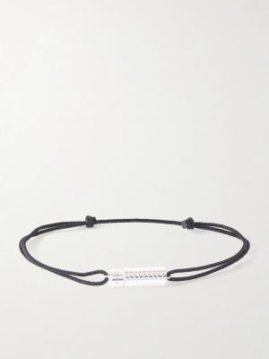 5G Sterling Silver Cord Bracelet 5G Sterling Silver Cord Bracelet