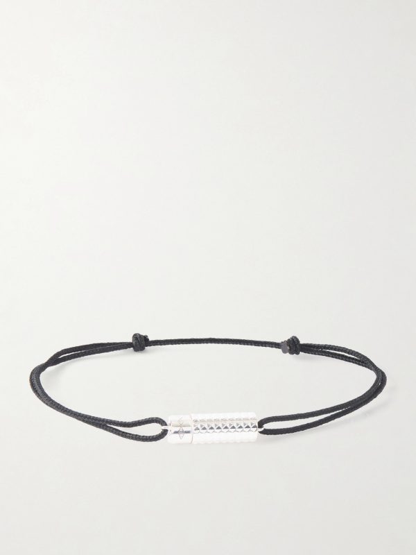 5G Sterling Silver Cord Bracelet 5G Sterling Silver Cord Bracelet