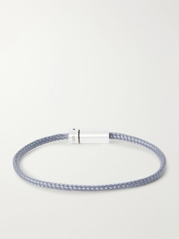 5G Sterling Silver Woven Bracelet - BK