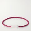 5g Sterling Silver Woven Cord Bracelet 5g Sterling Silver Woven Cord Bracelet