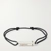 5G Sterling Silver Woven Bracelet