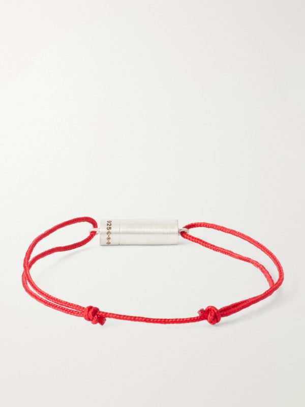 5G Sterling Silver Woven Bracelet - BK