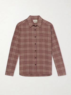 New York Special Connell Checked Organic Cotton Shirt New York Special Connell Checked Organic Cotton Shirt