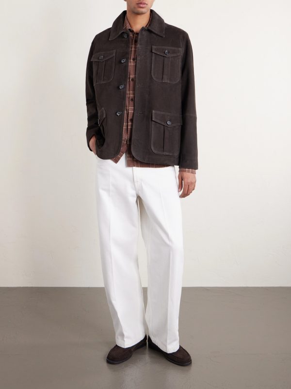 New York Special Connell Checked Organic Cotton Shirt - OU New York Special Connell Checked Organic Cotton Shirt - OU