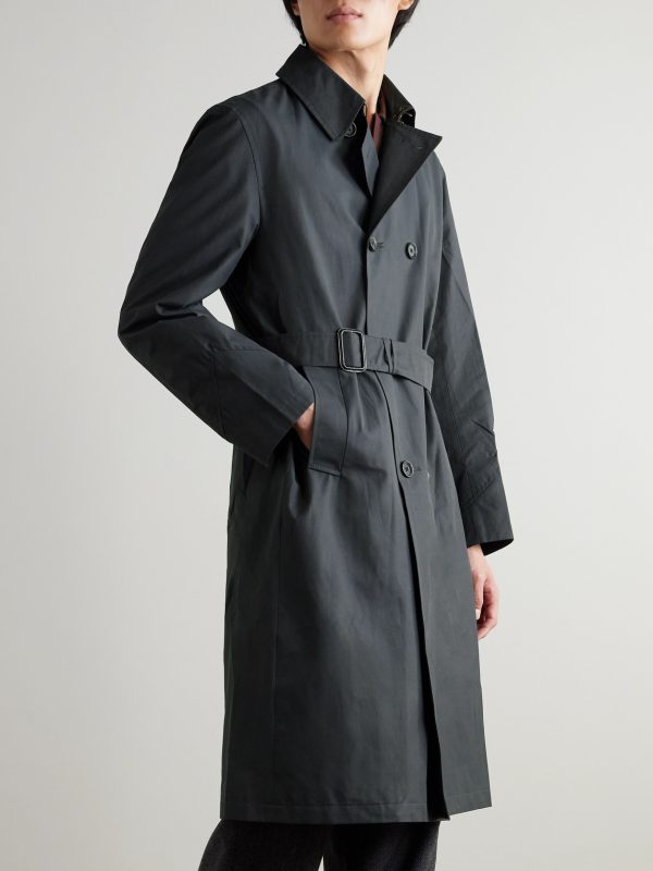 Albers Belted Woven Trench Coat - FR