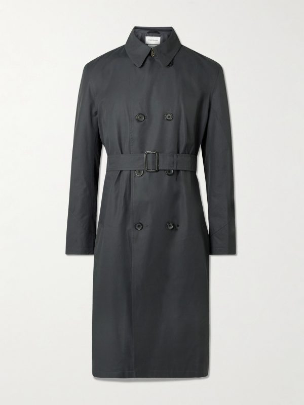Albers Belted Woven Trench Coat