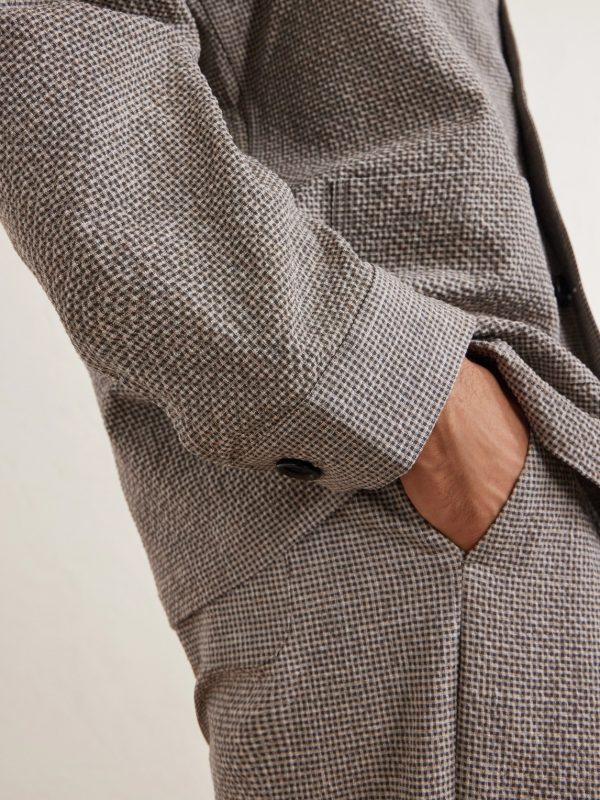 Bradwell Gingham Woven Jacket - CU Bradwell Gingham Woven Jacket - CU