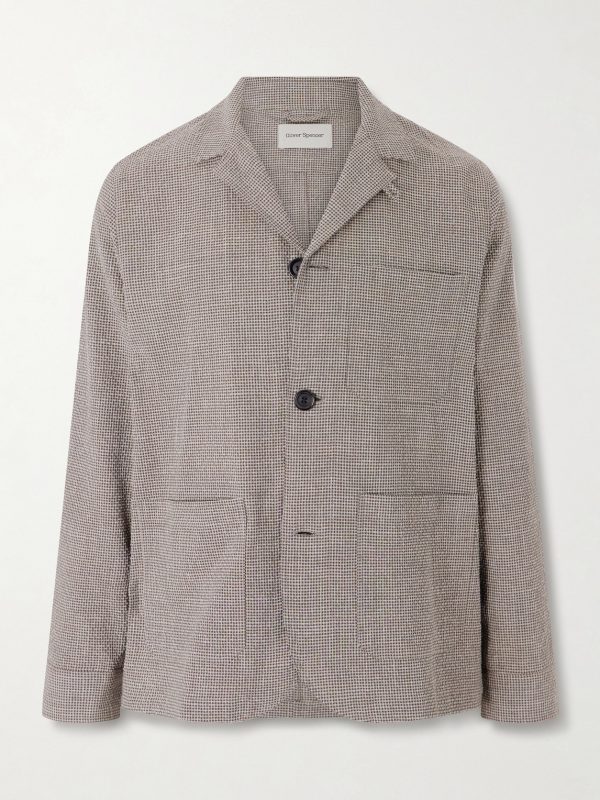 Bradwell Gingham Woven Jacket Bradwell Gingham Woven Jacket