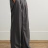 Orsman Wide-Leg Pleated Woven Trousers - FR Orsman Wide-Leg Pleated Woven Trousers - FR