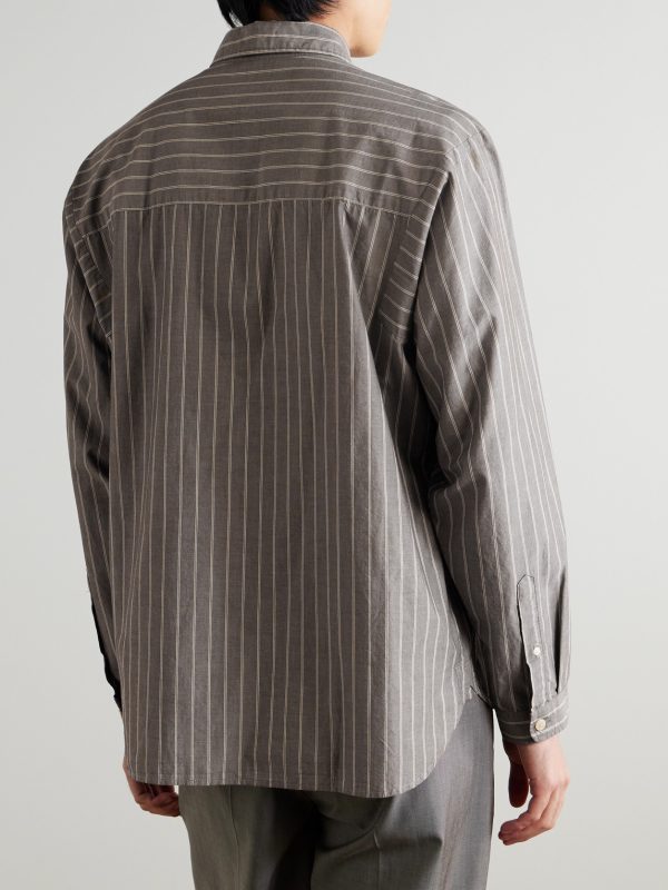 Garrison Striped Cotton Shirt - BK Garrison Striped Cotton Shirt - BK