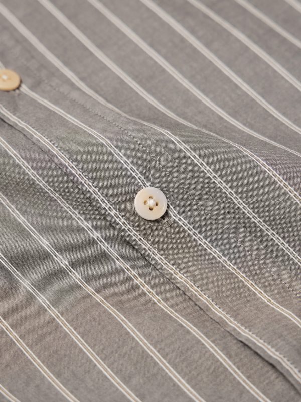 Garrison Striped Cotton Shirt - CU Garrison Striped Cotton Shirt - CU