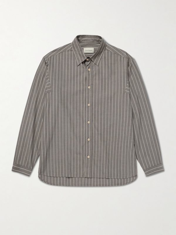 Garrison Striped Cotton Shirt Garrison Striped Cotton Shirt