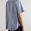 Atlanta Striped Cotton Shirt - BK Atlanta Striped Cotton Shirt - BK