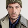 The Atelier Logo-Jacquard Knitted Beanie - FR The Atelier Logo-Jacquard Knitted Beanie - FR
