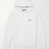 Logo-Appliquéd Cotton-Jersey Hoodie