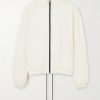 Logo-Embroidered Shell Bomber Jacket