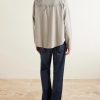 Paneled Cotton-Jersey T-Shirt - BK
