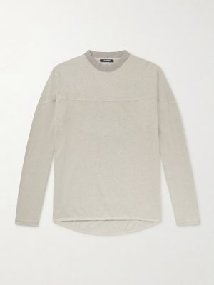 Paneled Cotton-Jersey T-Shirt