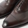 Chelsea Cap-Toe Burnished-Leather Oxford Shoes - CU