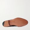 Chelsea Cap-Toe Burnished-Leather Oxford Shoes - E1