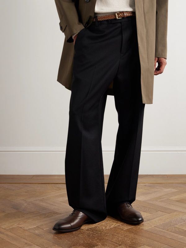Chelsea Cap-Toe Burnished-Leather Oxford Shoes - OU