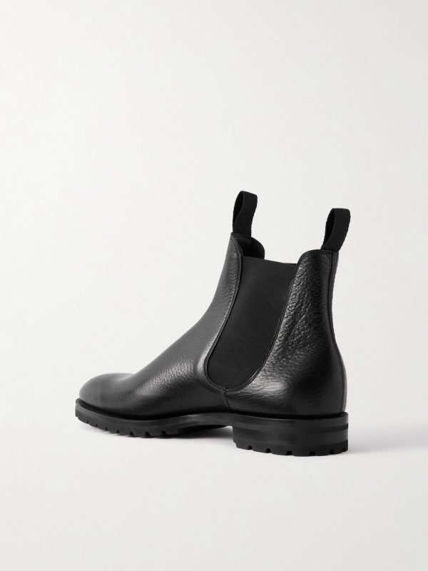 Newmarket Grained-Leather Chelsea Boots - BK Newmarket Grained-Leather Chelsea Boots - BK