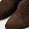 Chelsea Cap-Toe Suede Oxford Shoes - CU Chelsea Cap-Toe Suede Oxford Shoes - CU