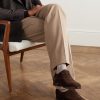 Chelsea Cap-Toe Suede Oxford Shoes - OU Chelsea Cap-Toe Suede Oxford Shoes - OU
