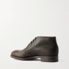 Lanark Waxed-Suede Desert Boots - BK Lanark Waxed-Suede Desert Boots - BK