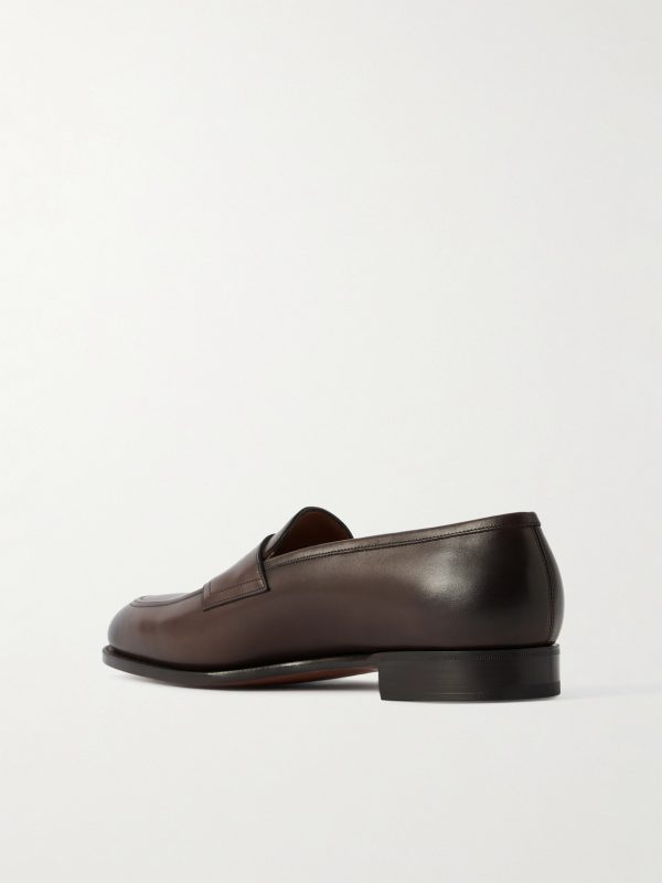 Piccadilly Leather Penny Loafers - BK Piccadilly Leather Penny Loafers - BK