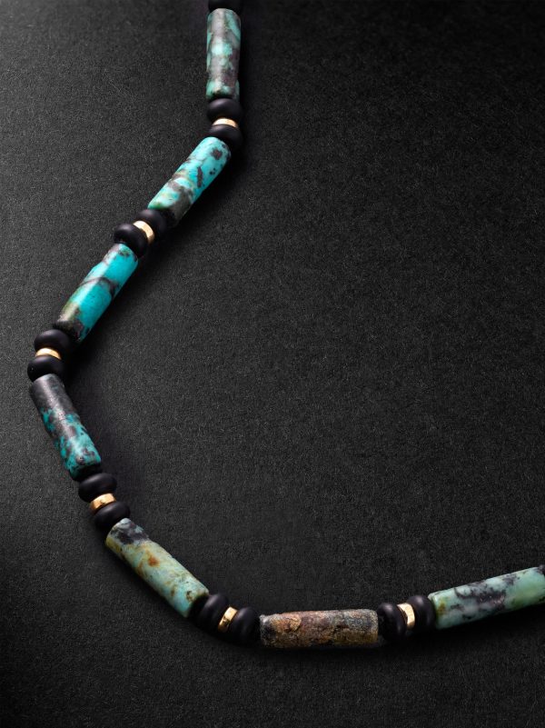 Gold Onyx Necklace - CU Gold Onyx Necklace - CU