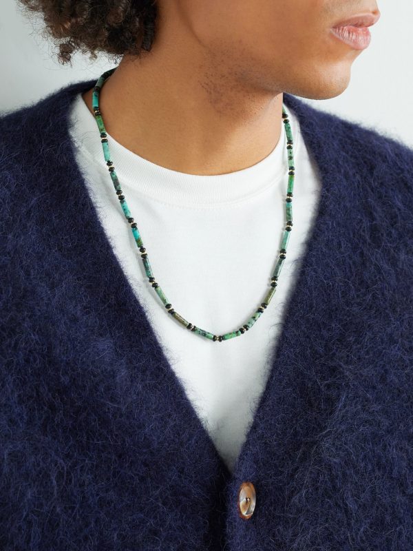 Gold Onyx Necklace - OU Gold Onyx Necklace - OU