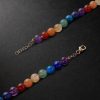 Gold Multi-Stone Necklace - BK Gold Multi-Stone Necklace - BK