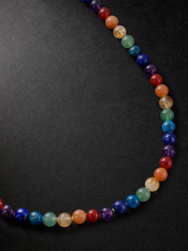 Gold Multi-Stone Necklace Gold Multi-Stone Necklace