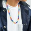 Gold Multi-Stone Necklace - OU Gold Multi-Stone Necklace - OU