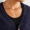 Gold, Opal and Quartz Necklace - OU Gold, Opal and Quartz Necklace - OU