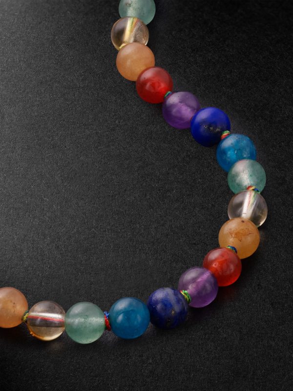 Gold Multi-Stone Necklace - CU Gold Multi-Stone Necklace - CU