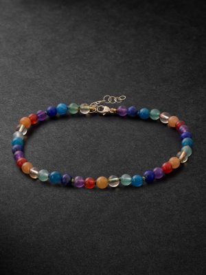 Gold Multi-Stone Necklace Gold Multi-Stone Necklace