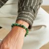 Gold, Malachite and Jade Bracelet - OU