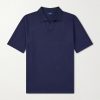 Open-Collar Cotton Polo Shirt Open-Collar Cotton Polo Shirt
