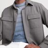 Wool-Blend Overshirt - CU