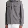 Wool-Blend Overshirt - FR