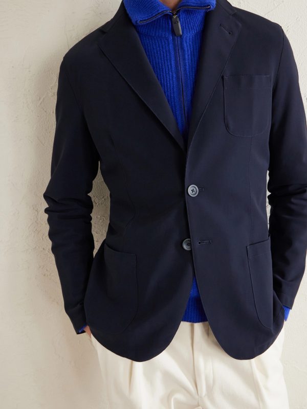 Stretch-Scuba Blazer - E2