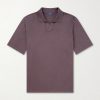 Open-Collar Cotton Polo Shirt Open-Collar Cotton Polo Shirt