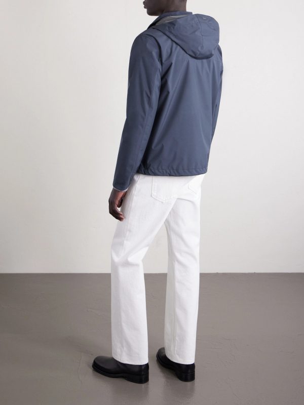 Shell Hooded Jacket - BK Shell Hooded Jacket - BK