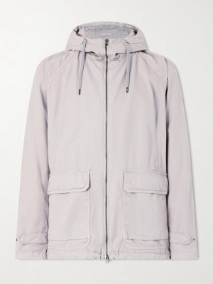 Cotton-Shell Hooded Jacket Cotton-Shell Hooded Jacket