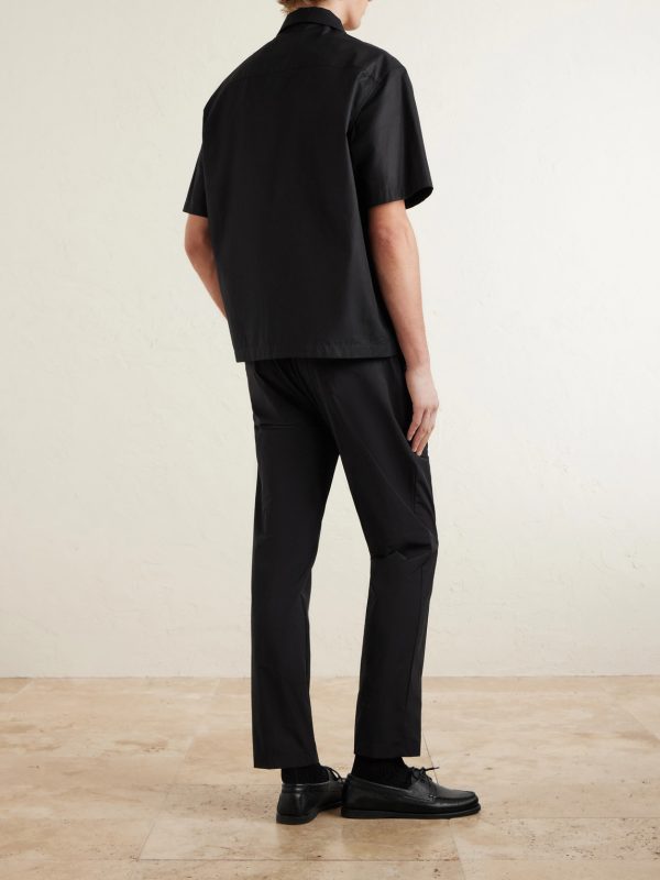 Tapered Shell Trousers - BK Tapered Shell Trousers - BK